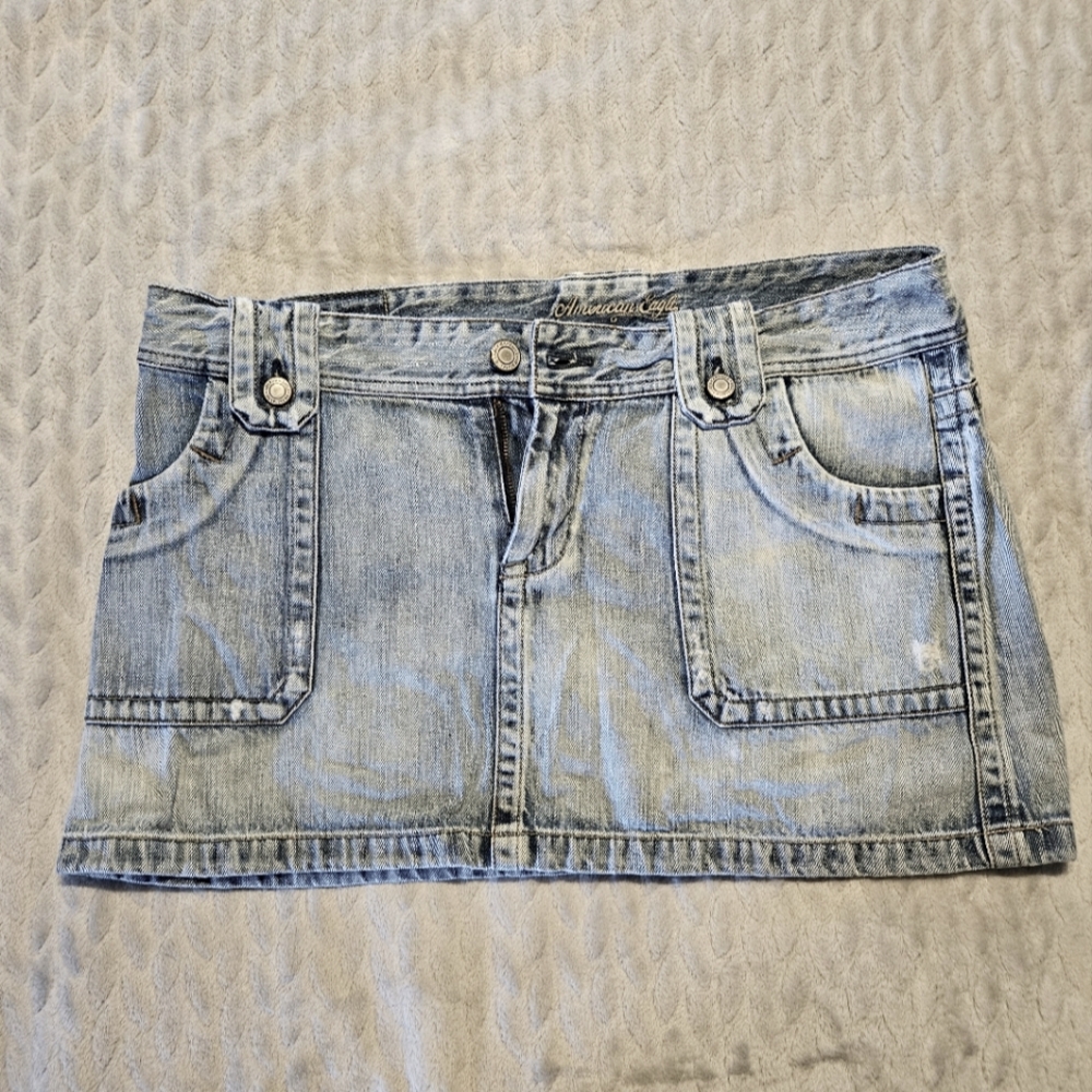American Eagle jean mini skirt